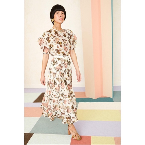 Last time in here!! ULLA JOHNSON Eugenie Skirt in Daisy - Picture 7 of 13